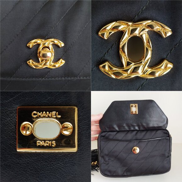 CHANEL Quilted Satin Camera Bag with Bijoux Chain - Picture 3 of 16